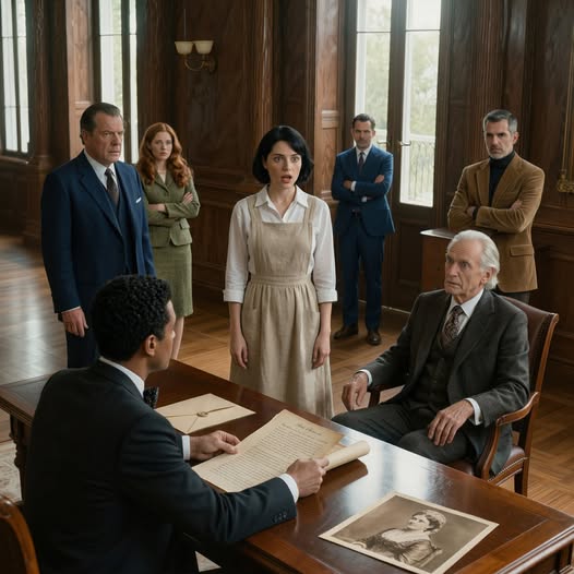When the old millionaire’s lawyer looked across the mahogany table and said, “Miss Harris, what is your full legal name?” every relative who had come to divide Theodore Spears’s fortune stopped shouting—because I was only the nurse who had cared for him while he died, and until that moment, I thought the sealed envelope beside the will was meant for someone else.
