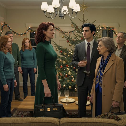 My Mother Told the Whole Family, “Serena never sent us a dime—thank God we have Marcus,” and every face in that living room turned toward my brother like he was their savior… but when I came back on New Year’s Eve carrying a leather briefcase and 47 certified bank records, the same room went so quiet I could hear the champagne bubbles die.