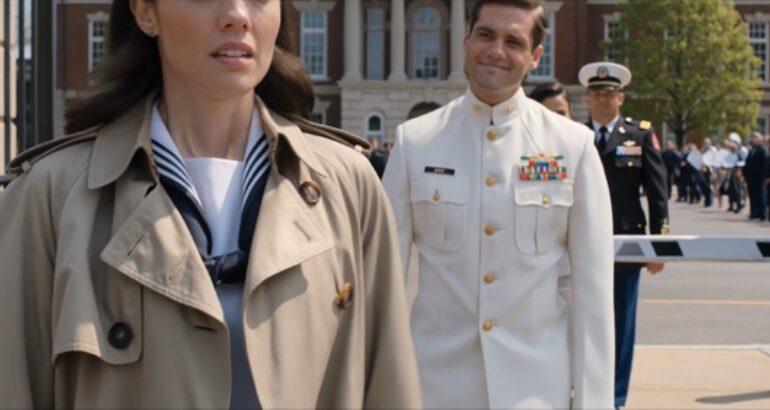 “Frun, du är inte med på listan,” sa vakten till mig medan min bror skrattade och mina föräldrar gick förbi mig vid hans marinceremoni—men när en svart regeringssedan stannade vid porten och en fyrstjärnig general tittade rakt på mig och sa, “Där är du, amiral Hayes,” familjen som tillbringade flera år med att kalla mig en glorifierad papperspusher glömde hur man andas.