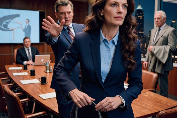‘Ze is gewoon ondersteunend personeel. Maak je geen zorgen om haar,’ zei de nieuwe vicepresident lachend tegen de klant met een omzet van 4,8 miljard dollar. Maar toen ik stilletjes mijn tas dichtritste en opstond om te vertrekken, trok de klant ook zijn jas aan en zei: ‘Ons contract is gebaseerd op haar expertise. Als zij vertrekt, vertrekken wij ook.’
