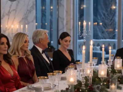Tijdens het luxe kerstdiner van mijn familie lachte mijn vader voor ieders neus dat ik nog steeds te blut was om mijn eigen bord te betalen. Toen flitste mijn telefoon: ‘Mevrouw Natasha, uw rekeningen bedragen nu in totaal 30 miljard dollar’, en de beleggingsadviseur die hij had uitgenodigd om indruk te maken op zijn gasten, keek me ineens aan alsof ik de eigenaar van de zaal was.