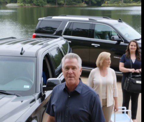 Mijn ouders kondigden een gratis driedaagse vakantie aan naar Lake Norman voor twintig familieleden bij mij thuis… Toen liet ik de poort uitleggen wat mijn antwoord van één woord betekende.