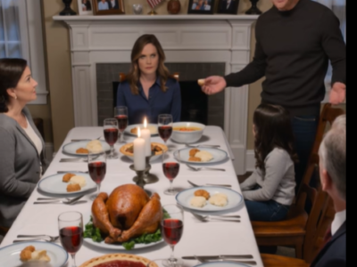 Mijn broer maakte van mijn schaaldiervallergie een grapje tijdens Thanksgiving aan onze familietafel in Portland… Toen greep een klein handje naar het brood en de hele sfeer in huis veranderde voorgoed.